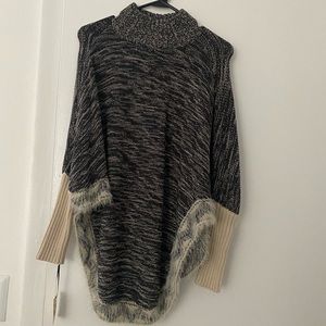 Over throw sweater